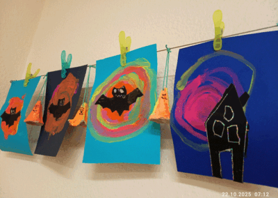 Halloween in der "Schneewittchen-Gruppe" in der Kita Märchenland