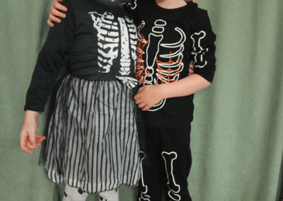 Halloween in der "Schneewittchen-Gruppe" in der Kita Märchenland