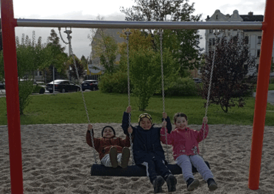 Spielplatzbesuch unseres "Kinderhaus Westend"