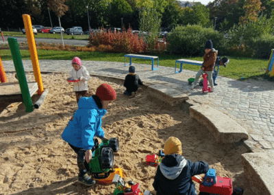 Spielplatzbesuch unseres "Kinderhaus Westend"