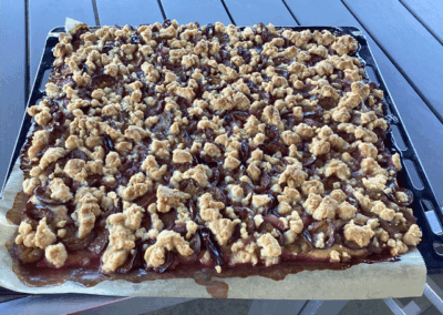 selbst gebackener Pflaumenkuchen in unserer Tagespflege Oelsnitz