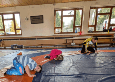 Das Kinderland Pausa zu Besuch beim KSV Pausa