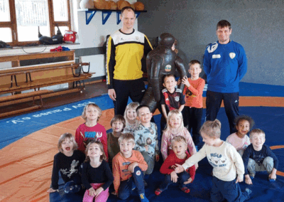 Das Kinderland Pausa zu Besuch beim KSV Pausa