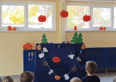 Puppentheater in der Kita "Kleeblatt"