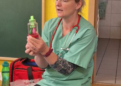 Projekt "Teddybärkrankenhaus" in der Kita "Pfiffikus"