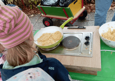 Kartoffelprojekt in der Kita "Sonnenschein"