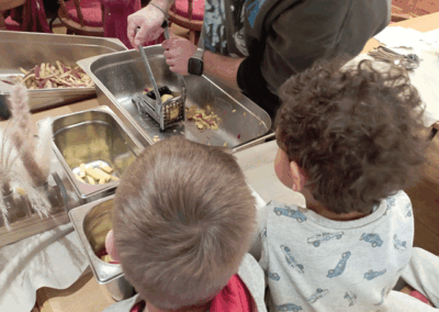 Kartoffelprojekt in der Kita "Sonnenschein"