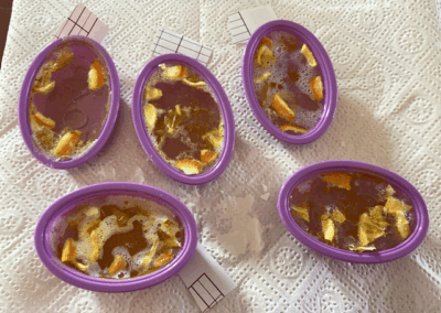 Orangenseife selbst hergestellt in unserer Tagespflege Oelsnitz