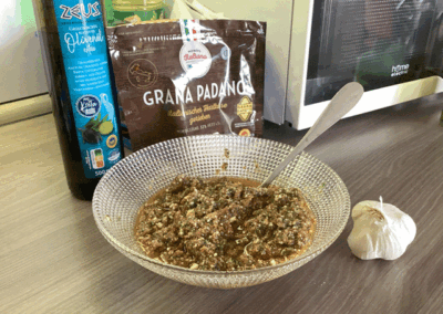 Selbstgemachtes Pesto in unserer Tagespflege Oelsnitz