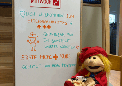 Kita Friesenzwerge - Erste Hilfe am Kind