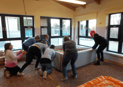 Kita Am Park - Frühjahrsputz