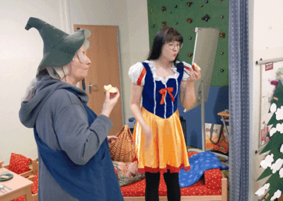 Märchenaufführung in der Kita Pfiffikus