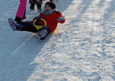 Rodelspaß in unserer Kita Am Rähnisberg