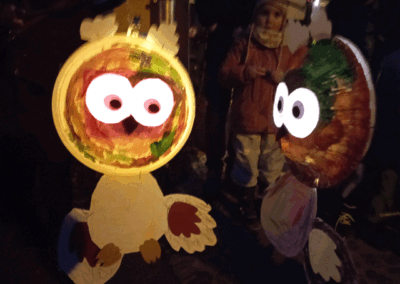 Lichterfest in der Kita Sonnenschein