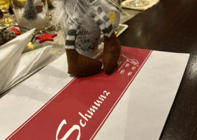 gemeinsame Weihnachtsfeier der Mitarbeitenden von Pflegedienst und Tagespflege Reichenbach