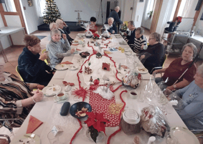 Weihnachtsfeier in unserer Tagespflege Plauen