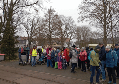 Kita Friesenzwerge - Winterwanderung