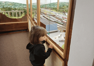 Kita Märchenland - Ausflüge der Schulanfänger - Modellbahn-Austellung