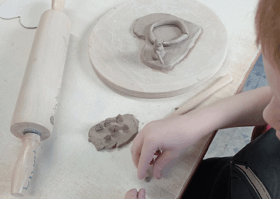 Kinderhaus Westend - Töpfern