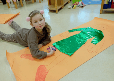 Kita "Märchenland" - Kinder lernen ihren Körper kennen