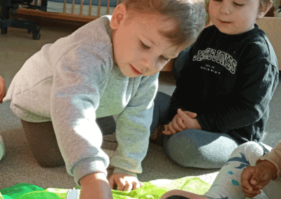 Kita "Märchenland" - Ostergras säen