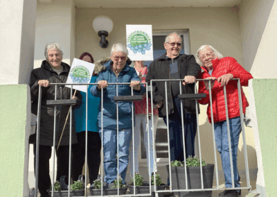 Pflanzaktion gegen Demenz - Tagespflege Oelsnitz