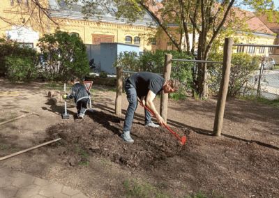 Kinderhaus Westend - Arbeitseinsatz