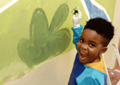 Kinderhaus Westend - Wandgestaltung