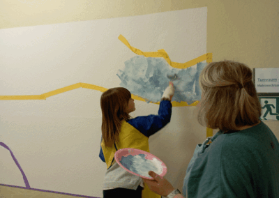Kinderhaus Westend - Wandgestaltung