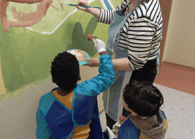 Kinderhaus Westend - Wandgestaltung