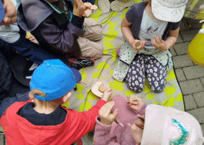 Kinderland Pausa - Besuch beim Imker