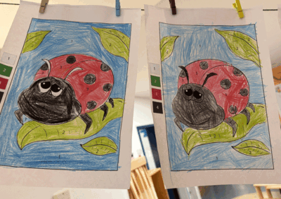 Kinderland Pausa - Projekt Marienkäfer