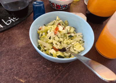 Tagespflege Reichenbach - selbstgemachter frischer Salat